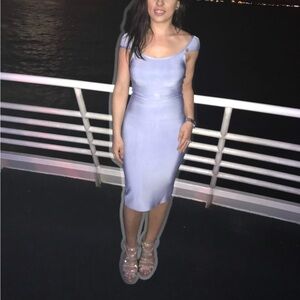 House of CB Blue Midi Dress